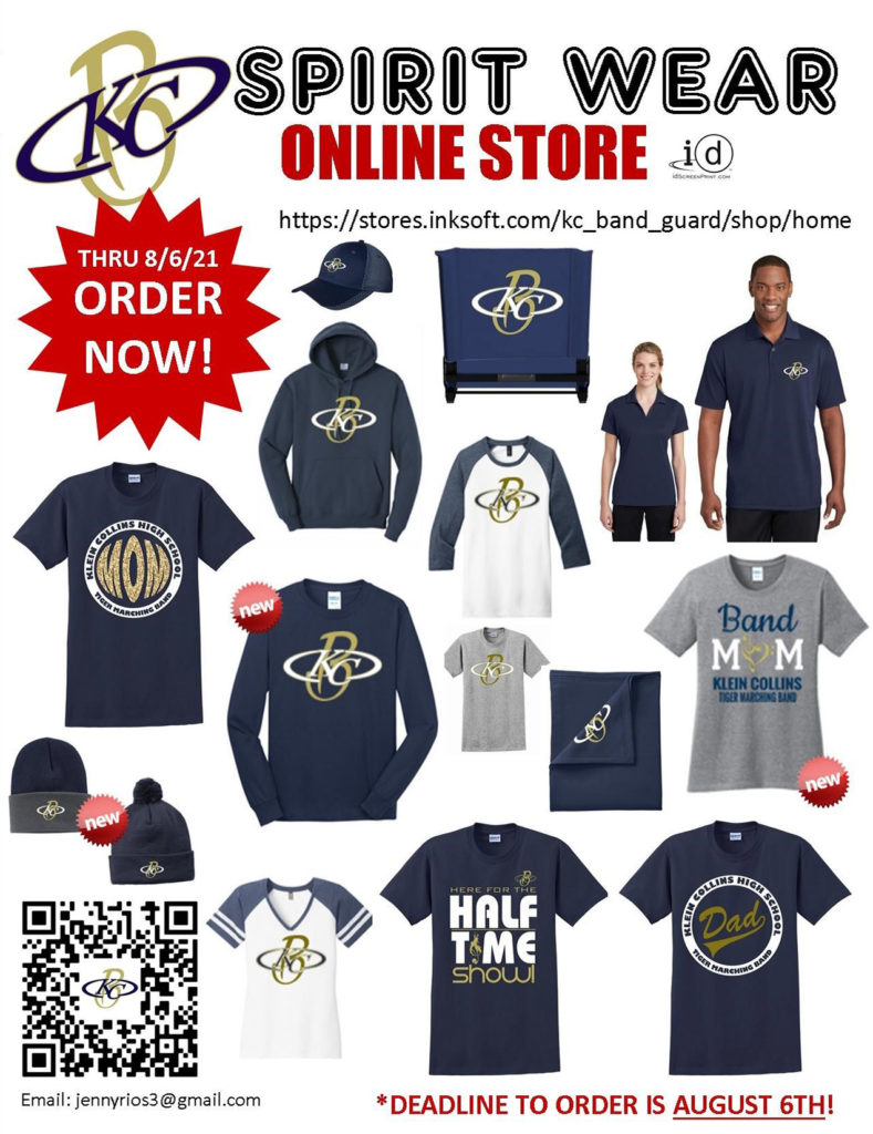 Spirit Wear Store is Open! – KCBA